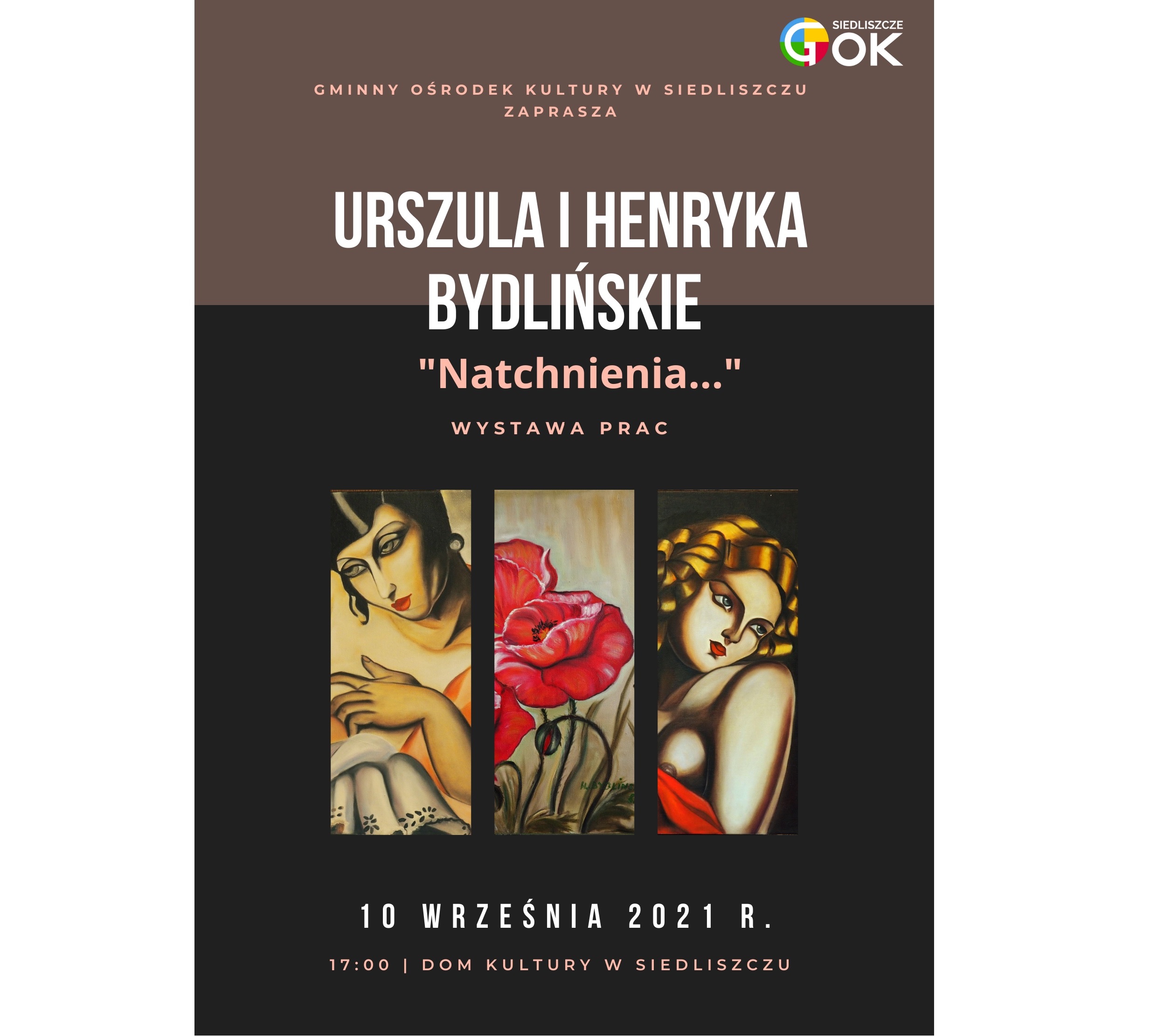 „Natchnienia…” Urszula i Henryka Bydlińskie- wystawa prac