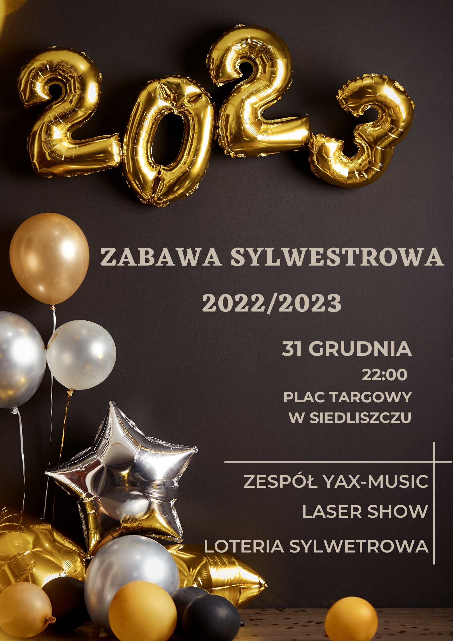 Zabawa Sylwestrowa 2022/2023
