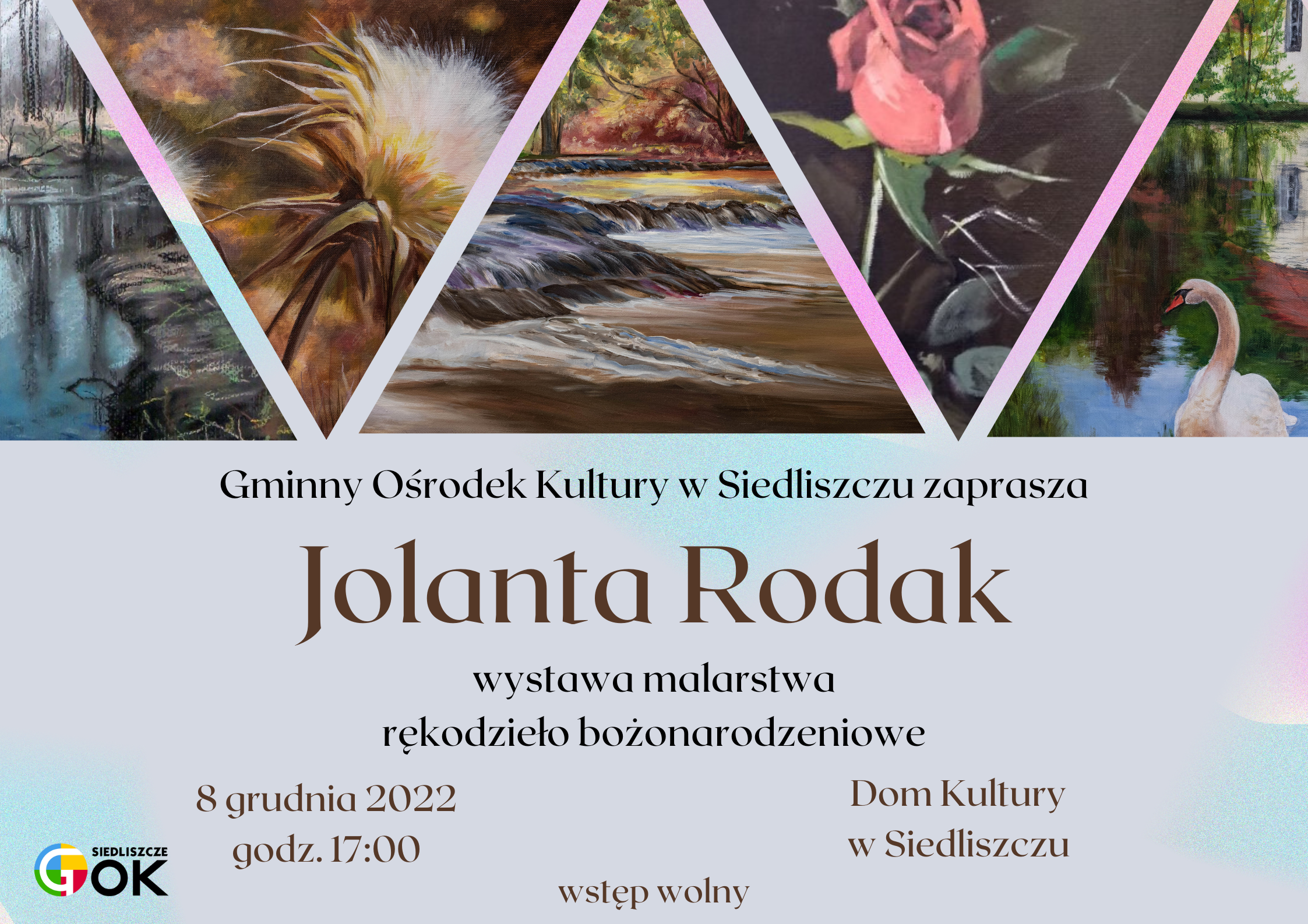 Wystawa malarstwa Jolanty Rodak