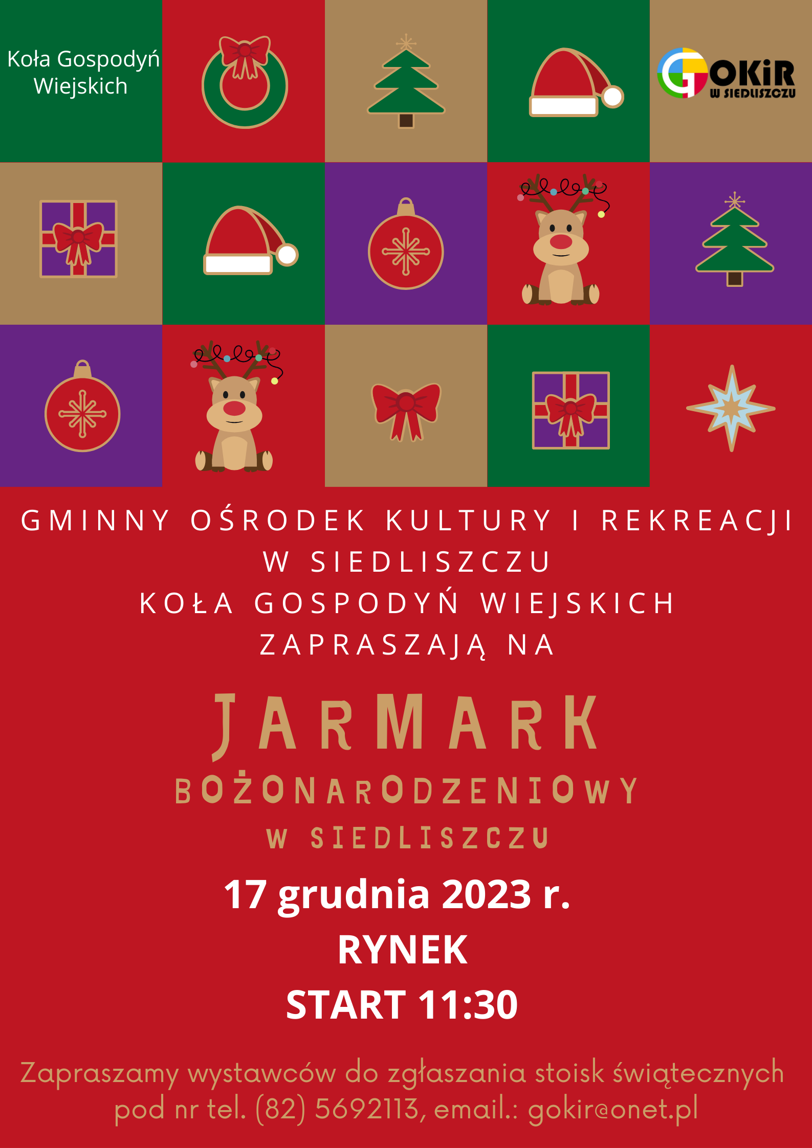 Jarmark bożonarodzeniowy