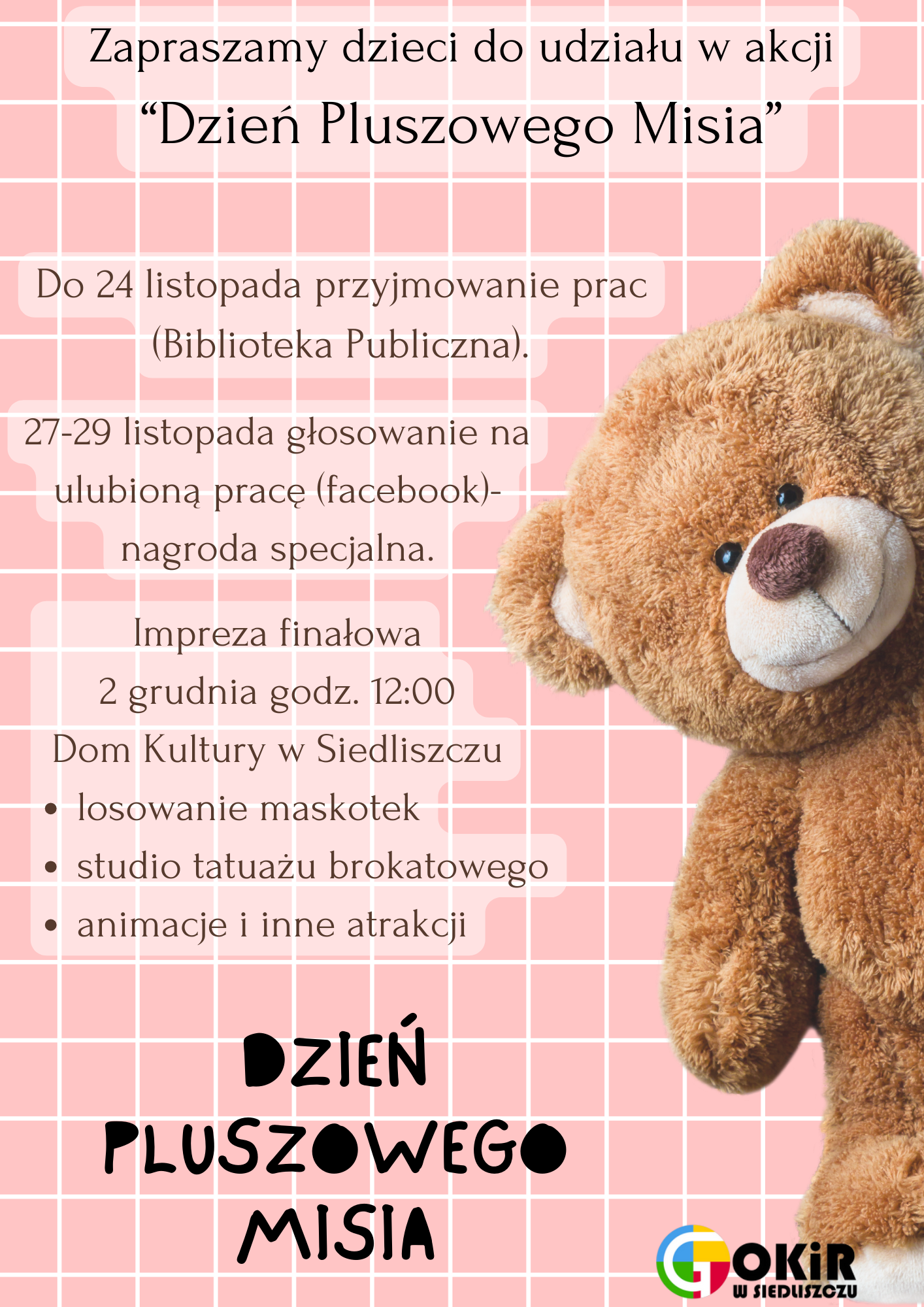 Dzień Pluszowego Misia