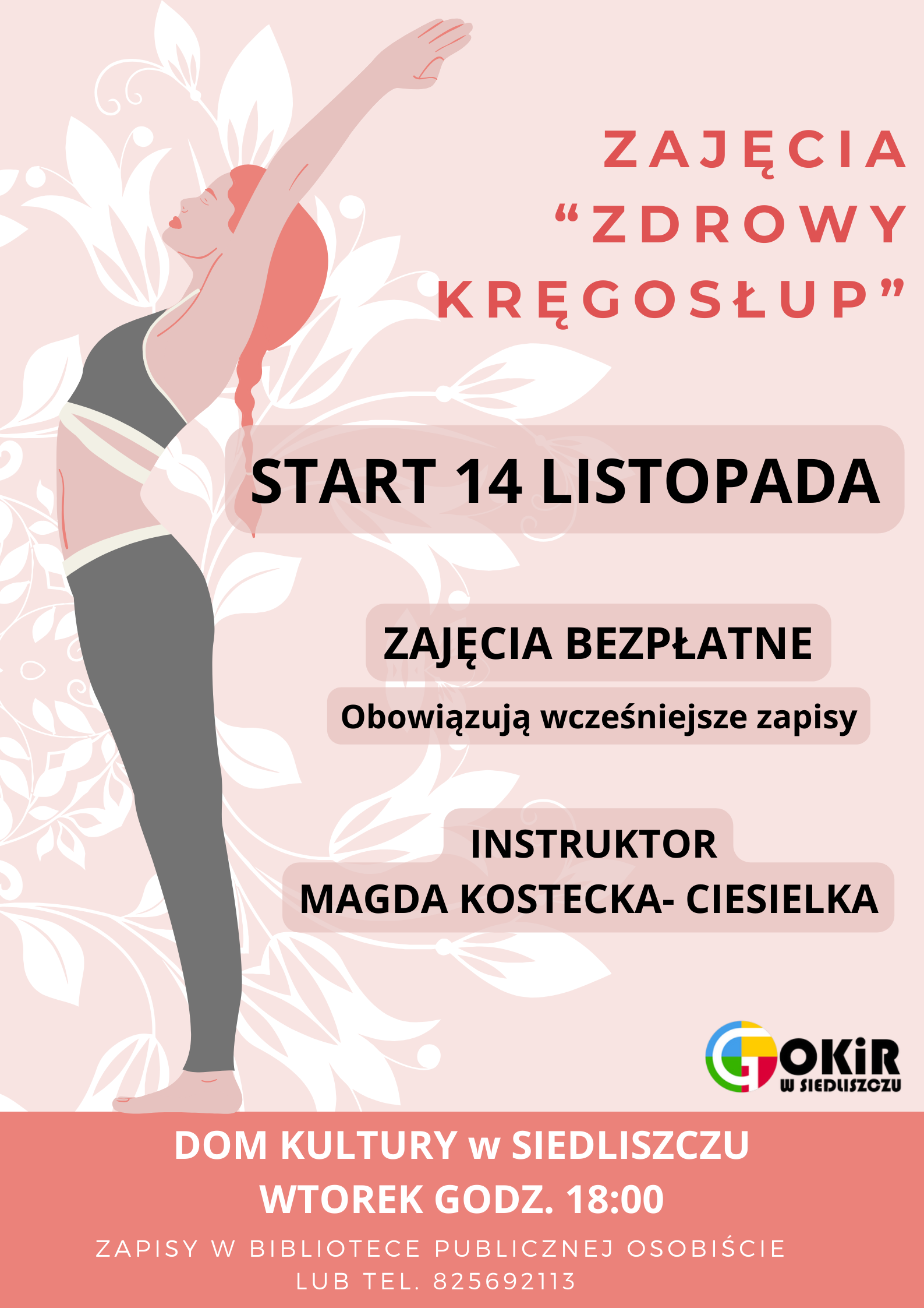 Zajęcia „Zdrowy kręgosłup”