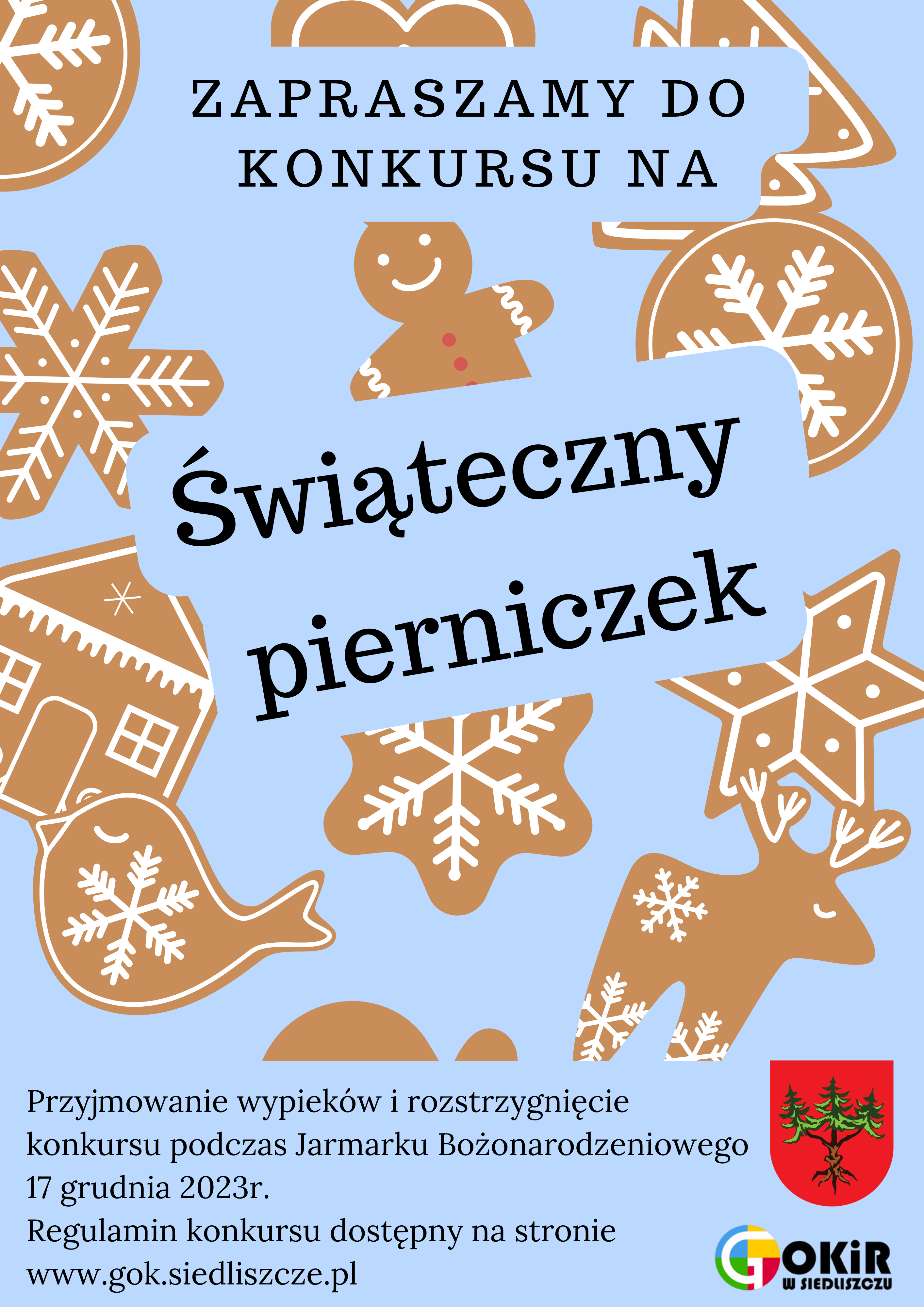 Konkurs na świąteczny pierniczek