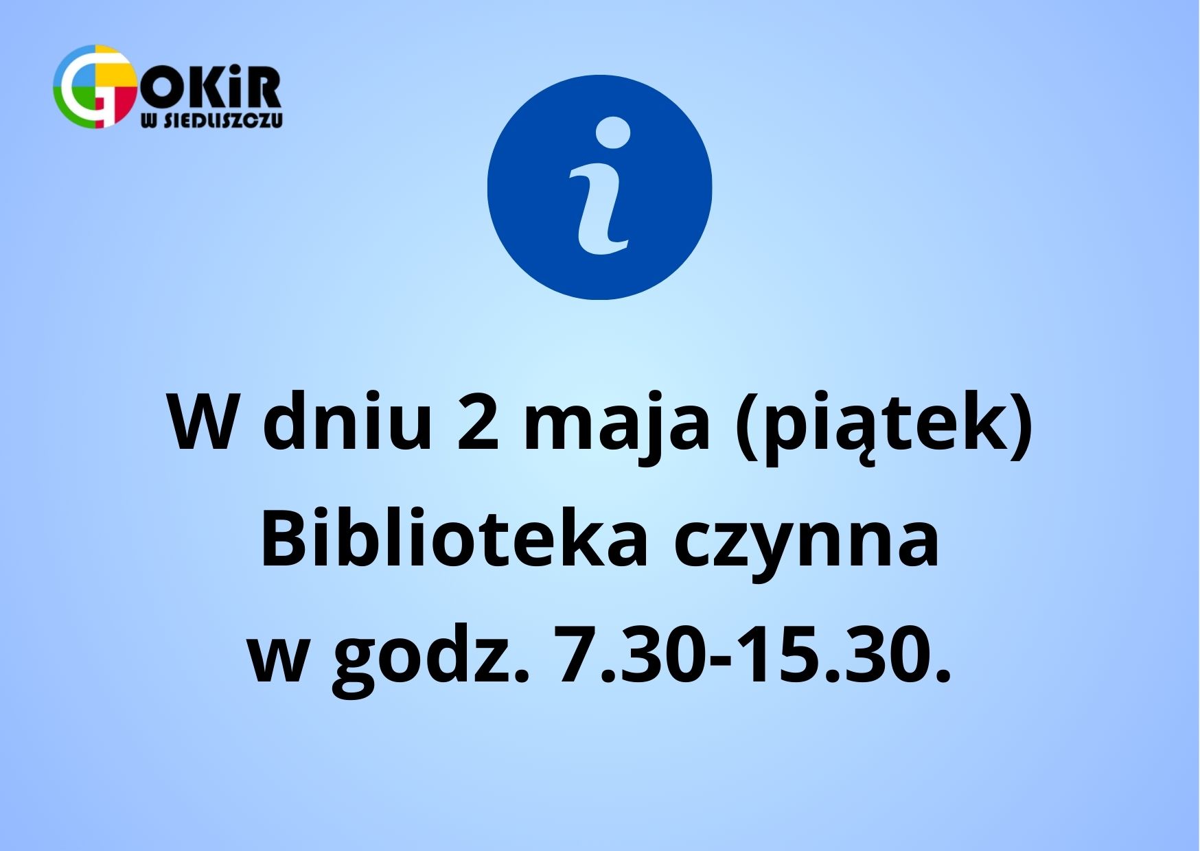 Ważna informacja