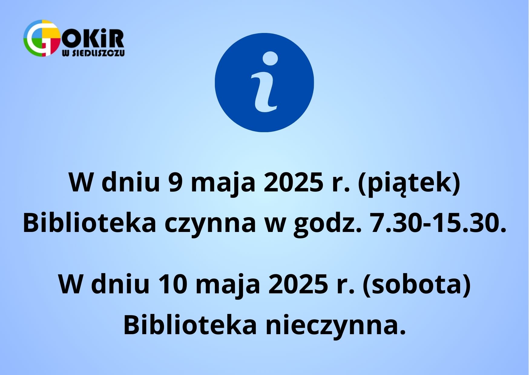 Ważna informacja