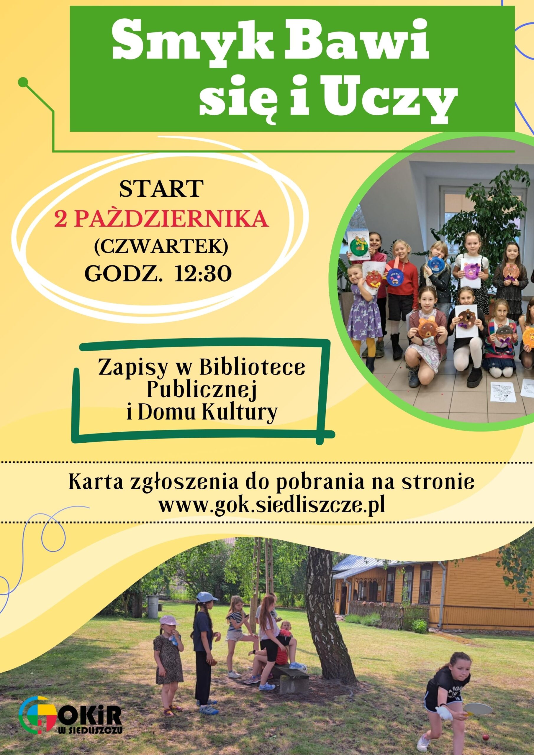 Zajęcia „Smyk bawi się i uczy”