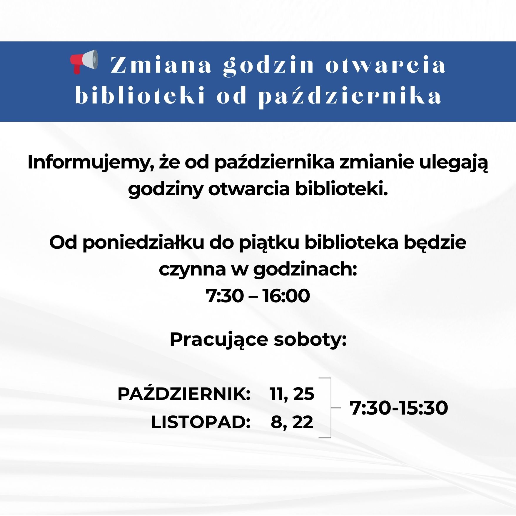 Ważna informacja